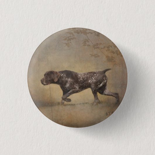 Poster van de schildluis ronde button 3,2 cm (Voorkant)