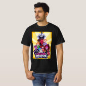 "poster van de schotel van de vrijdag van nacht" t-shirt (Voorkant volledig)