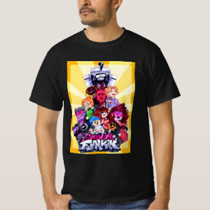 "poster van de schotel van de vrijdag van nacht" t-shirt