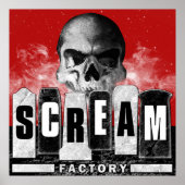 Poster van de Screamfabriek (Voorkant)