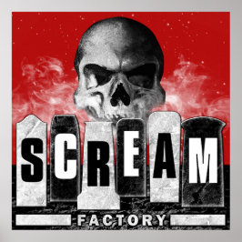 Poster van de Screamfabriek