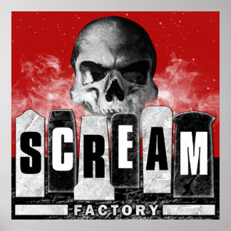 Poster van de Screamfabriek