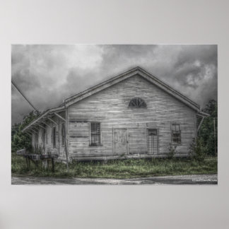 Poster van de Seaboard Air Line Station