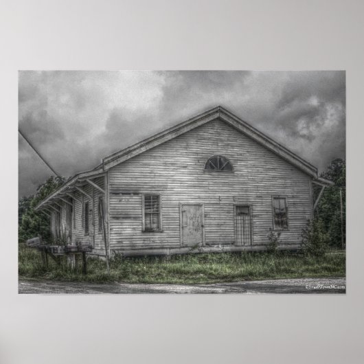 Poster van de Seaboard Air Line Station (Voorkant)