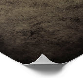 poster van de  sepia-vlinder (Hoek)