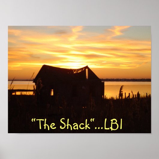 Poster van de Shack, LBi (Voorkant)