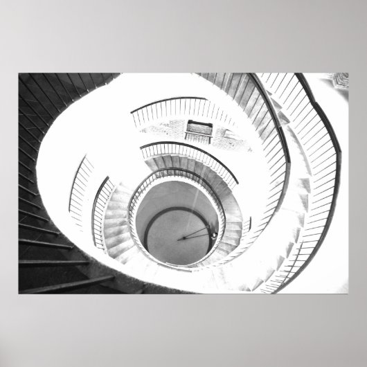 Poster van de slinger van Foucault (Voorkant)