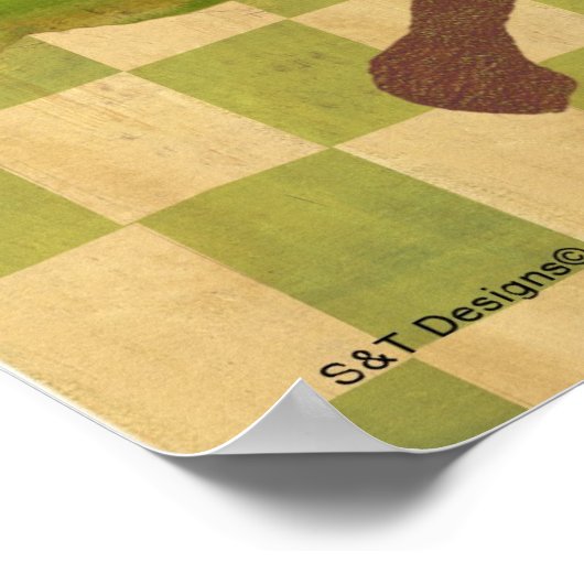 poster van de snaar (Hoek)