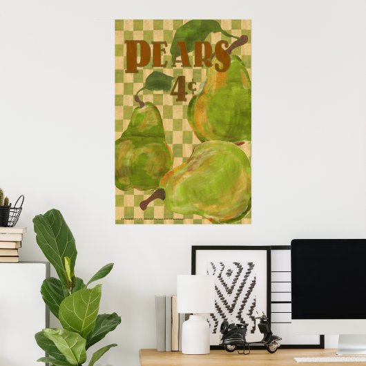 poster van de snaar (Thuiskantoor)