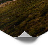 Poster van de snelweg van de Beartooth Sunset (Hoek)