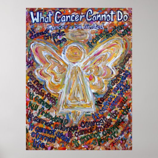 Poster van de Southwest Cancer Angel (Voorkant)