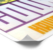 Poster van de Sovjet-ruimtepropaganda (Hoek)