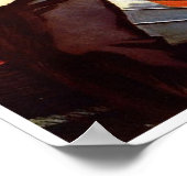 Poster van de Sovjet-ruimtepropaganda (Hoek)