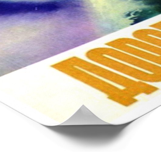 Poster van de Sovjet-ruimtepropaganda (Hoek)