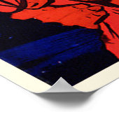 Poster van de Sovjet-ruimtepropaganda (Hoek)