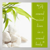 Poster van de Spa-behandeling (Voorkant)