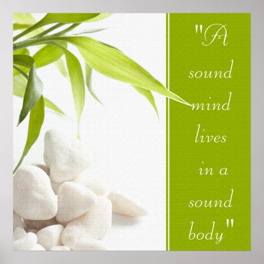 Poster van de Spa-behandeling (Voorkant)