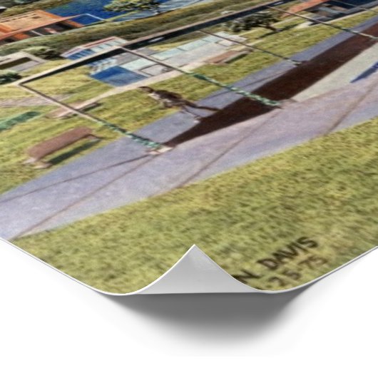 Poster van de Space Colony #3 (Hoek)