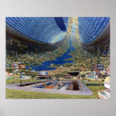 Poster van de Space Colony #3 (Voorkant)