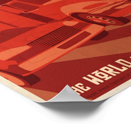 Poster van de spelpropaganda van Arcade - derde in (Hoek)