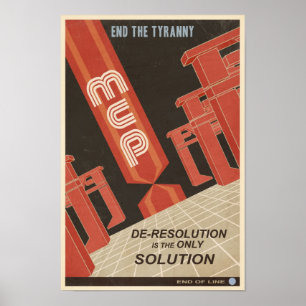 Poster van de spelpropaganda van Arcade - vijfde i