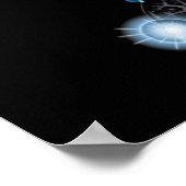 Poster van de sphere Rider van Qwiby (Hoek)