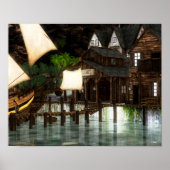 poster van de spookpiratenbrande (Voorkant)