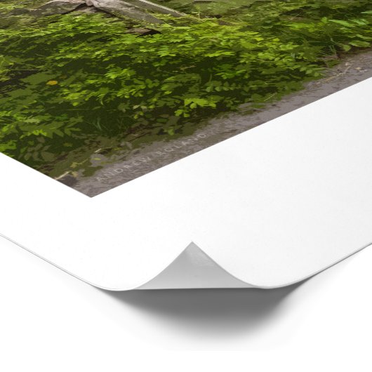 Poster van de spoorweg (Hoek)