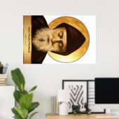 Poster van de St. Charbel 36,00 x 23,99-inch kerkg (Thuiskantoor)