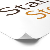 Poster van de staatsparken van Save Ohio (Hoek)