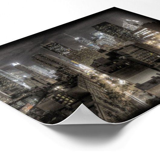 Poster van de stad (Hoek)