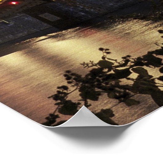 Poster van de stad Bridges (Hoek)