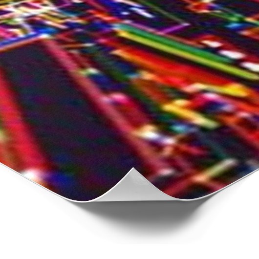 Poster van de stad Colors (Hoek)