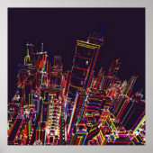 Poster van de stad Colors (Voorkant)