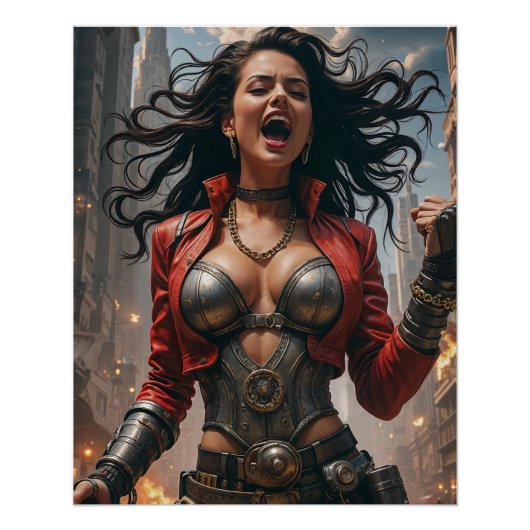 Poster van de stadsrebellen (Voorkant)