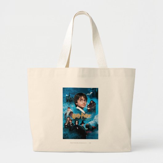 Poster van de Steen der Wijzen Grote Tote Bag (Voorkant)