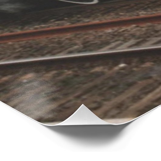  Poster van de stoommotor (Hoek)