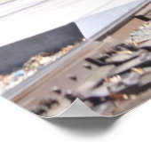 Poster van de stuurmachinetraining (Hoek)