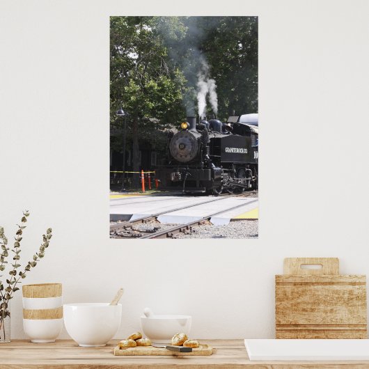 Poster van de stuurmachinetraining (Keuken)