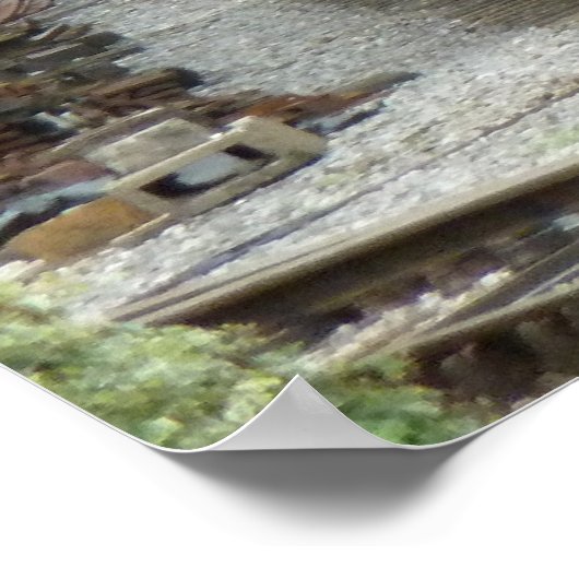 Poster van de stuurmachinetraining (Hoek)