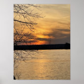 Poster van de Sunset (Voorkant)