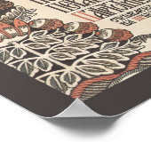 Poster van de tentoonstelling van Bilibin (Hoek)