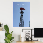 Poster van de Texas Eiffel Tower (Thuiskantoor)