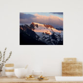 Poster van de top van Sunset (Keuken)