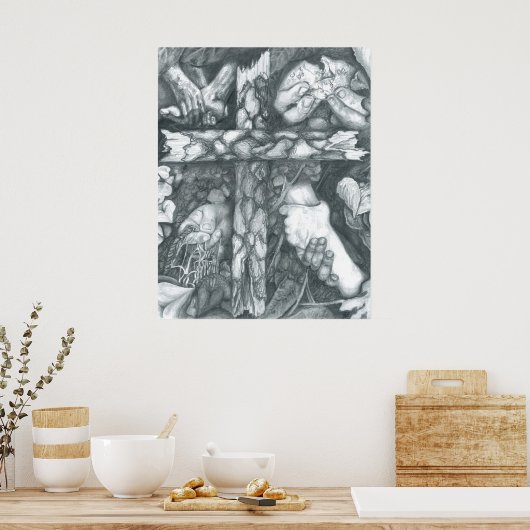 Poster van de tuchtprocedure van Laura Smith (Keuken)