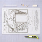 Poster van de tuin van Parijs water kan ontkoppel Tissuepapier (Craft)