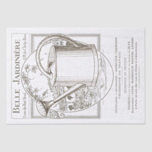  Poster van de tuin van Parijs water kan ontkoppel Tissuepapier