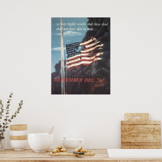  Poster van de Tweede Wereldoorlog (Keuken)