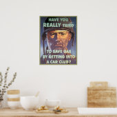 Poster van de Tweede Wereldoorlog (Keuken)