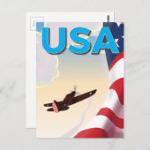  Poster van de Tweede Wereldoorlog in de VS Briefkaart (Voorkant / Achterkant)